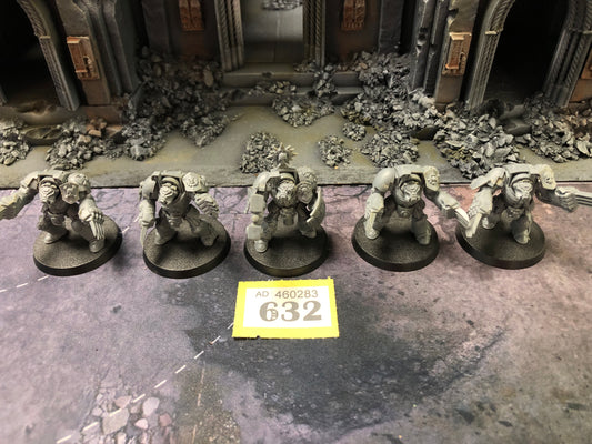5x Terminator Squad #632 Space Marines Warhammer 40k