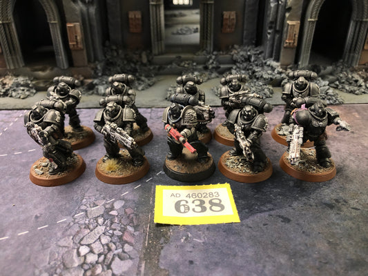 10x Primaris Intercessors #638 Space Marines Warhammer 40k