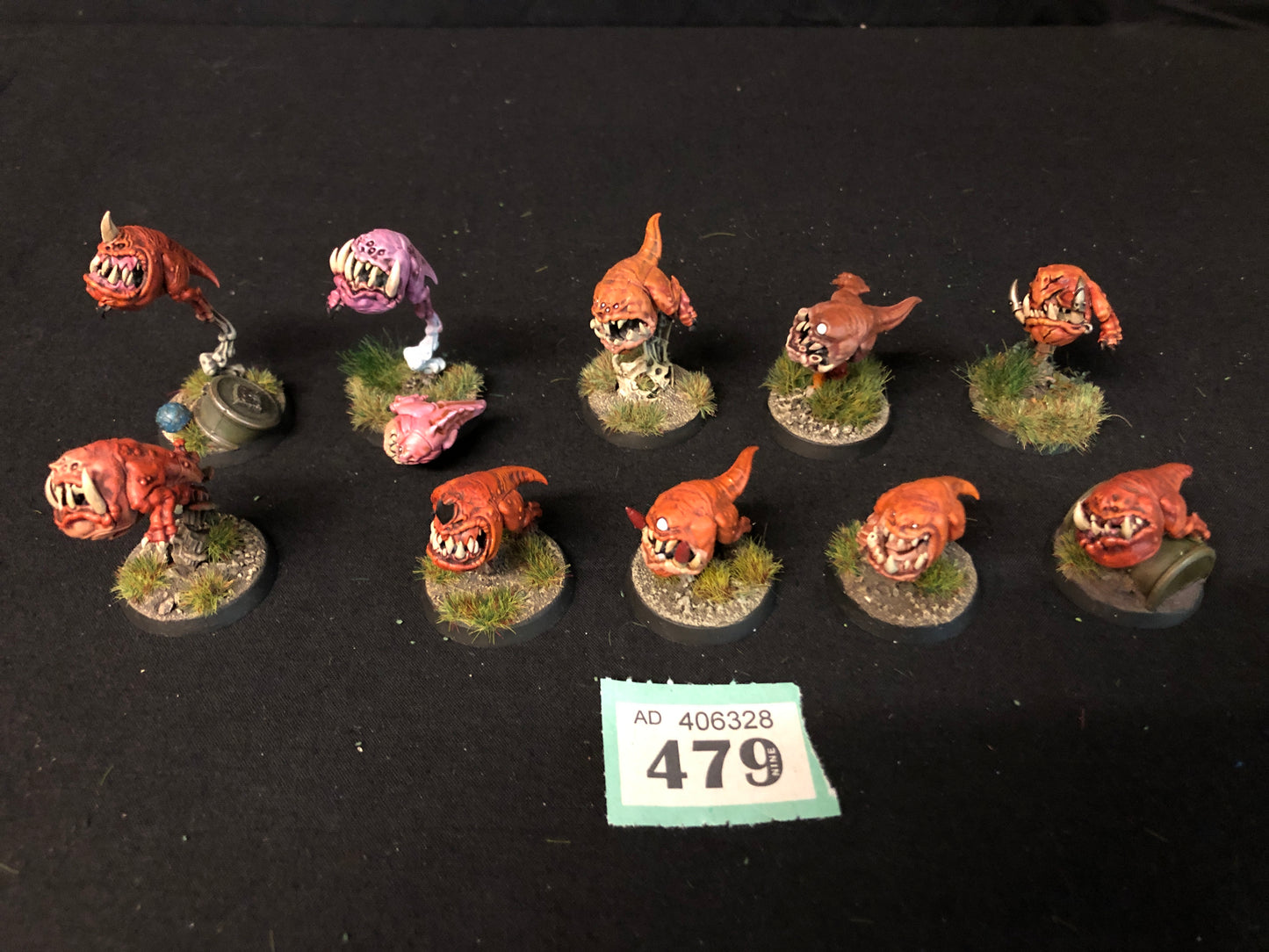 10x Squig Herd Orks #479 VERY Well Painted Gloomspite Gitz AOS Warhammer 40k