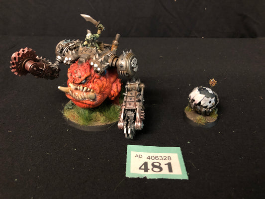 Custom Squigosaur/Deff Dread #481 VERY Well Painted Orks Gloomspite Gitz AOS Warhammer 40k