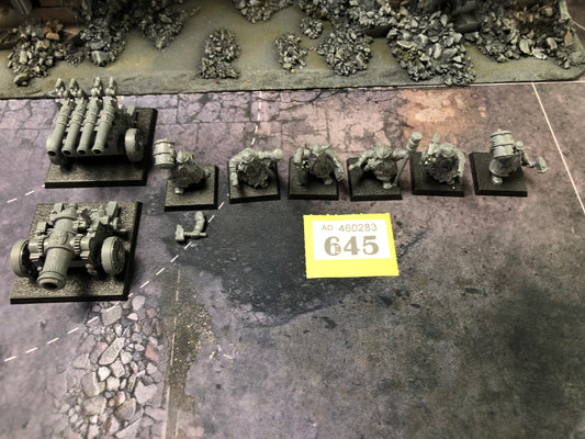 Canon + Organ Gun #645 Dwarves Fantasy Old World Warhammer 40k