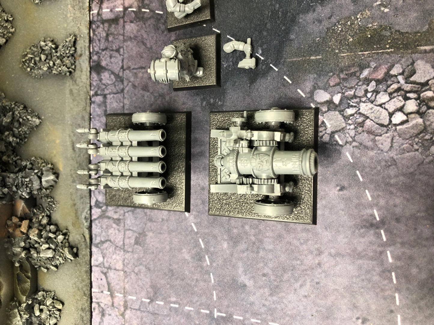 Canon + Organ Gun #645 Dwarves Fantasy Old World Warhammer 40k