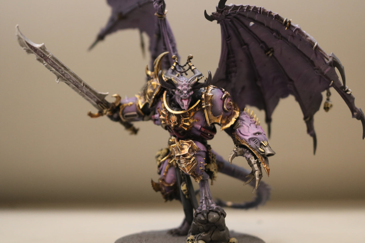 Daemon Prince Very Well Painted #55 Emperor's Children Chaos Space Marines Warhammer 40k AOS