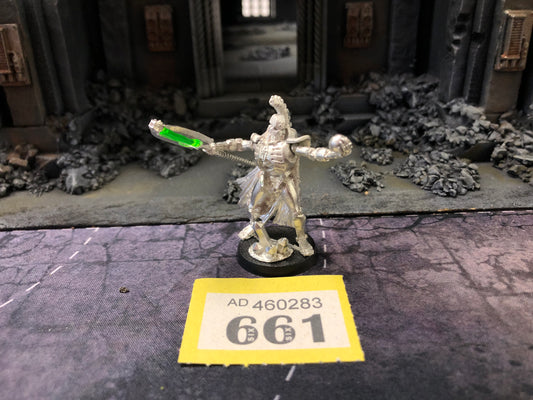 Overlord with Resurrection Orb OOP Metal #661 Necrons Warhammer 40k