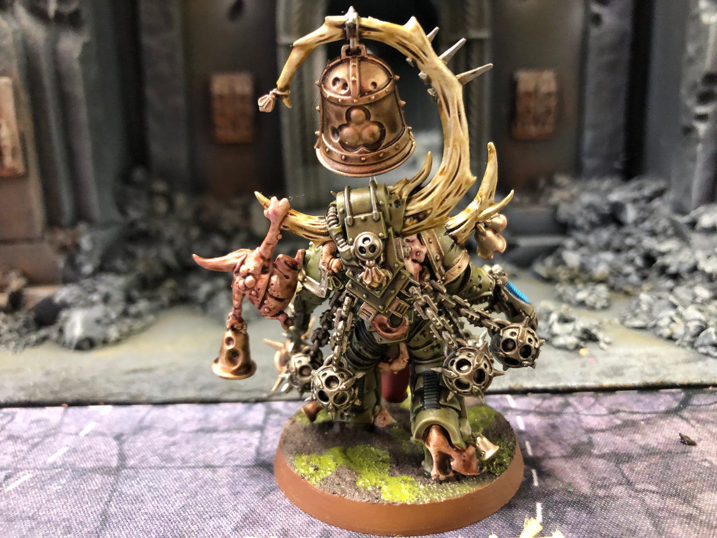 Noxious Blightbringer #667 Very Well Painted Death Guard Warhammer 40k