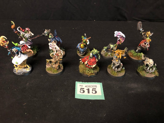 10x Various HQ Squigs Orks #515 VERY Well Painted Gloomspite Gitz AOS Warhammer 40k