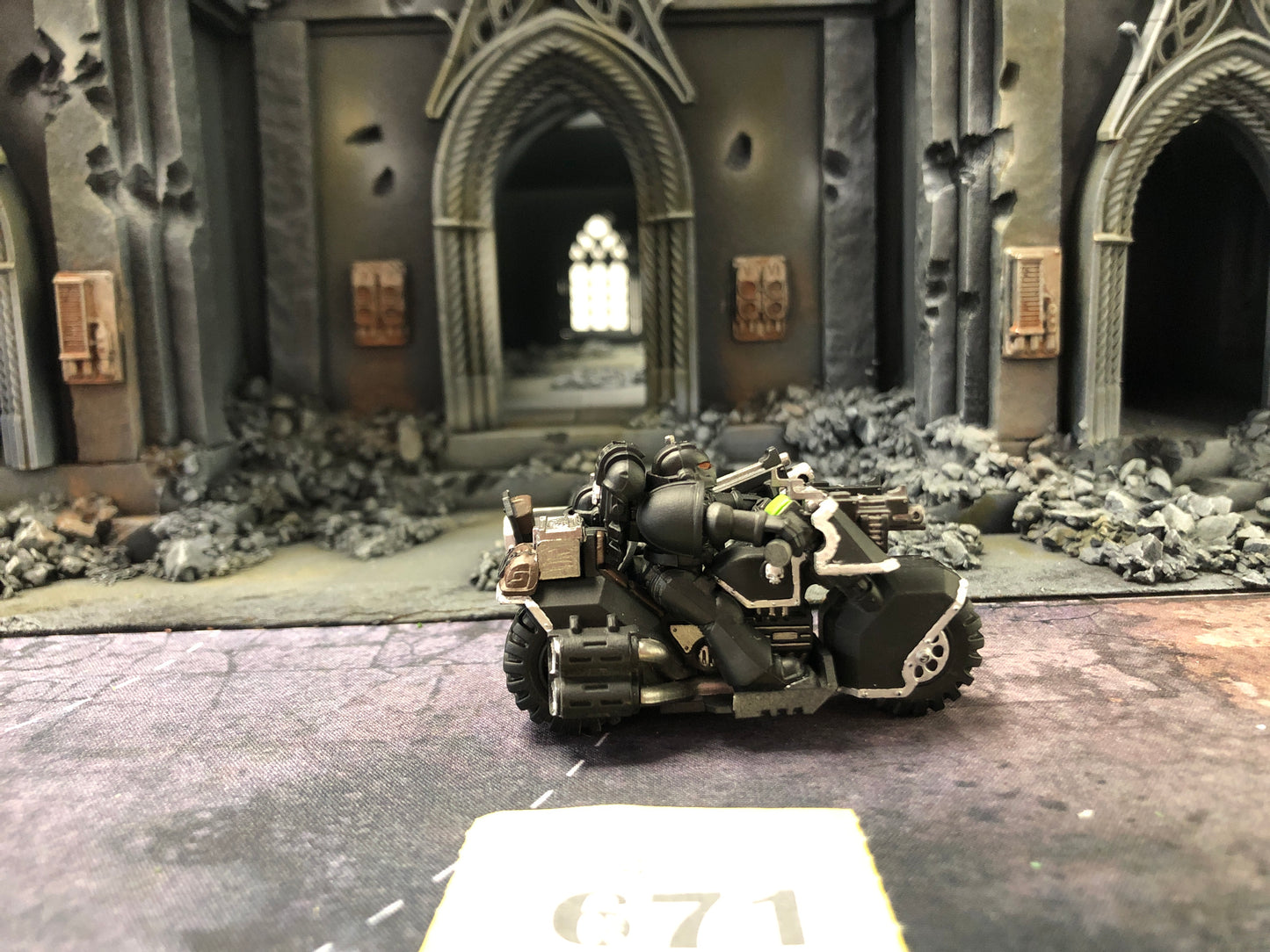 Attack Bike #671 Space Marines Warhammer 40k