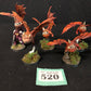 5x Custom Squig Bats Orks #520 VERY Well Painted gloomspite Gitz AOS Warhammer 40k
