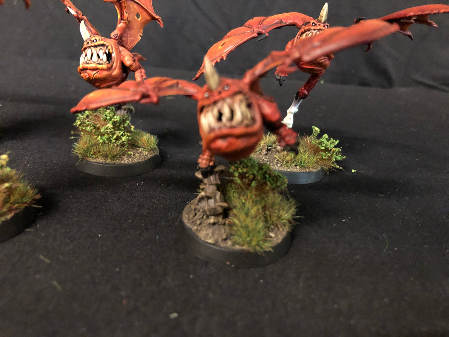 5x Custom Squig Bats Orks #520 VERY Well Painted gloomspite Gitz AOS Warhammer 40k