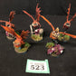 5x Custom Squig Bats Orks #523 VERY Well Painted gloomspite Gitz AOS Warhammer 40k