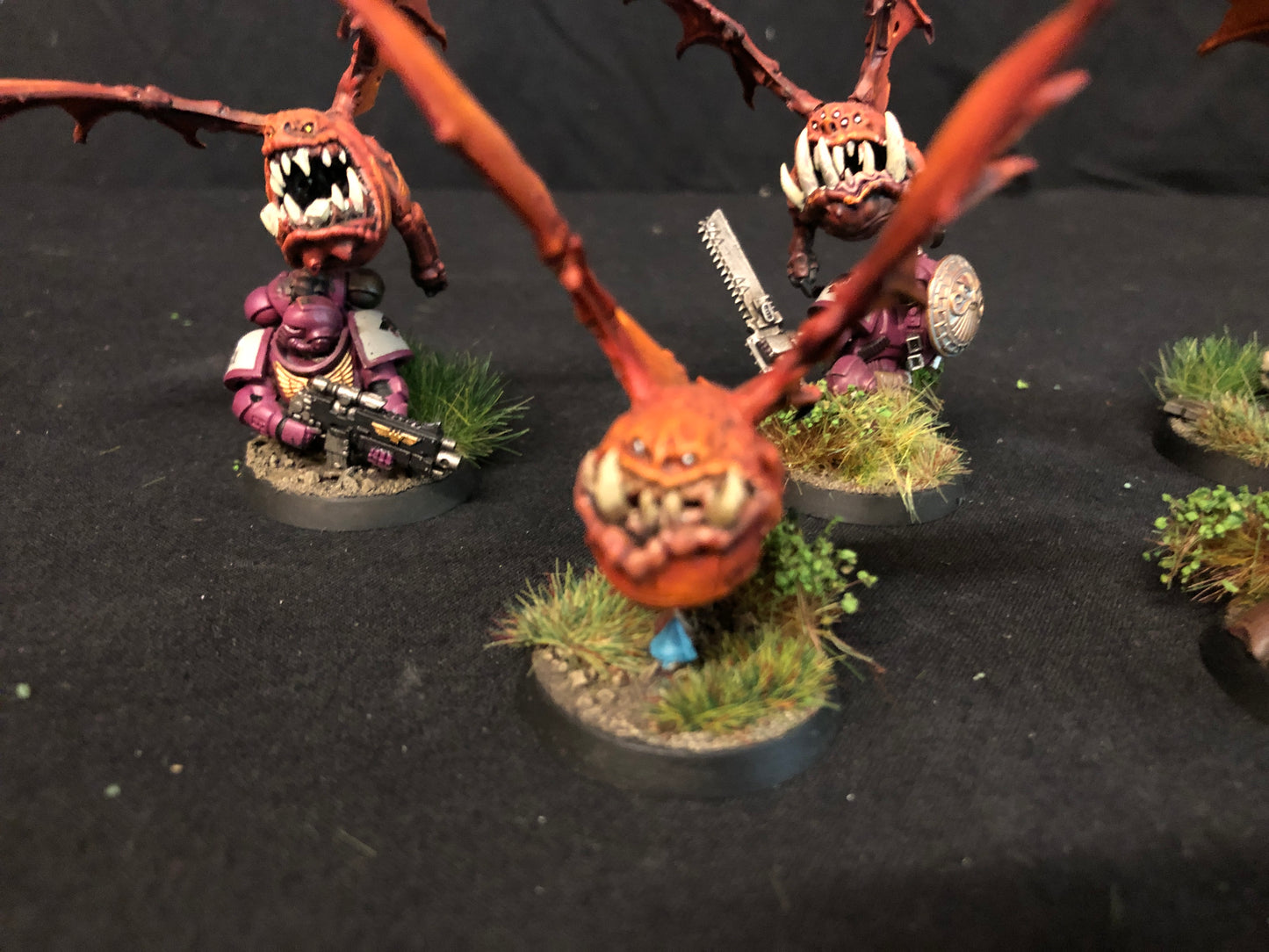 5x Custom Squig Bats Orks #523 VERY Well Painted gloomspite Gitz AOS Warhammer 40k