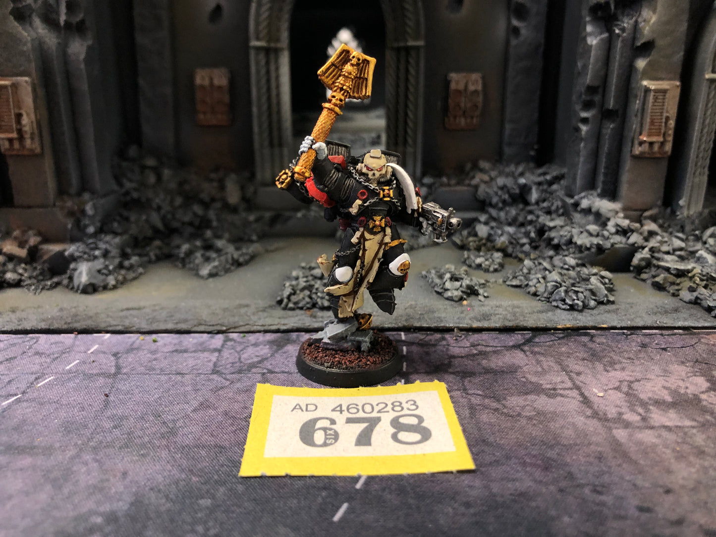 Chaplain With Jump Pack #678 Space Marines Warhammer 40k