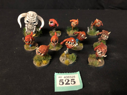11x Squig Herd Orks #525 VERY Well Painted Gloomspite Gitz AOS Warhammer 40k