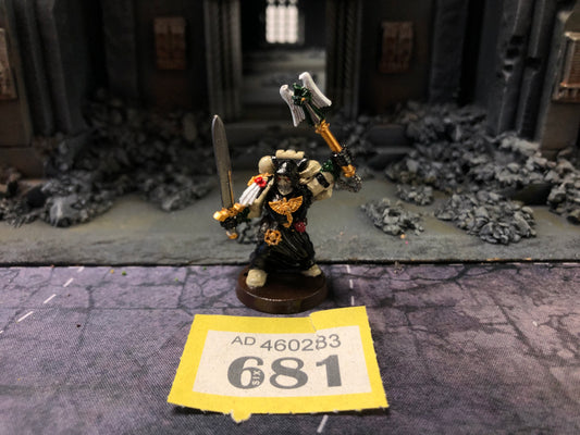 OOP Dark Angels Chaplain #681 Space Marines Warhammer 40k