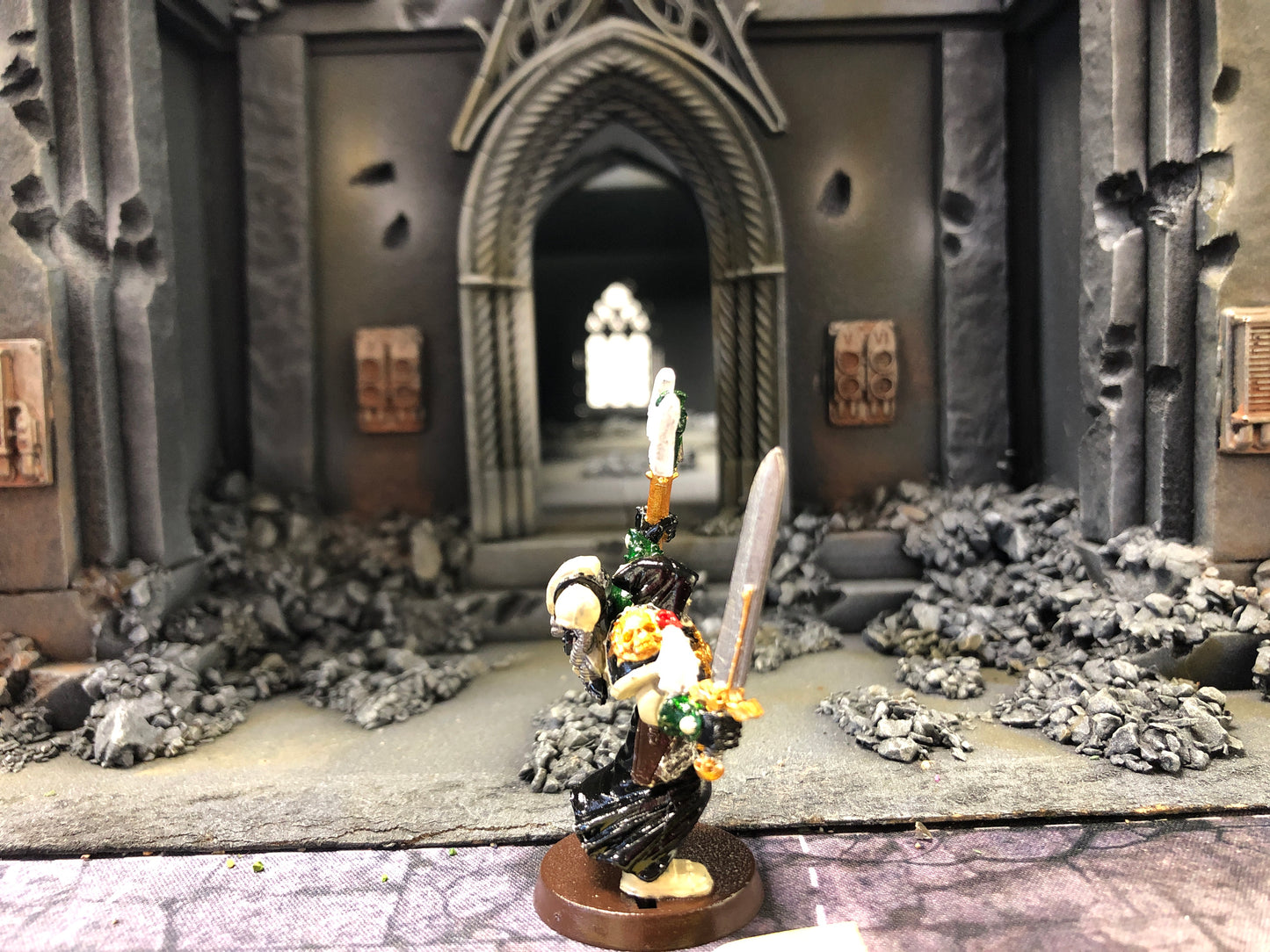 OOP Dark Angels Chaplain #681 Space Marines Warhammer 40k