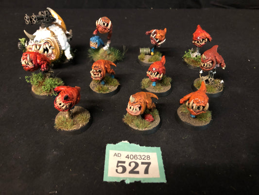 11x Squig Herd Orks #527 VERY Well Painted Gloomspite Gitz AOS Warhammer 40k