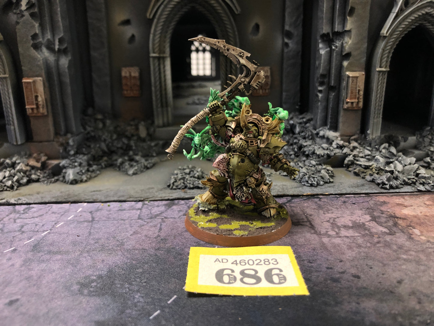 Typhus Herald of the Plague God #686 Very Well Painted Death Guard Warhammer 40k