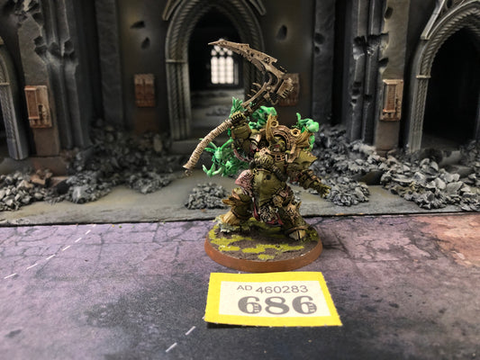 Typhus Herald of the Plague God #686 Very Well Painted Death Guard Warhammer 40k