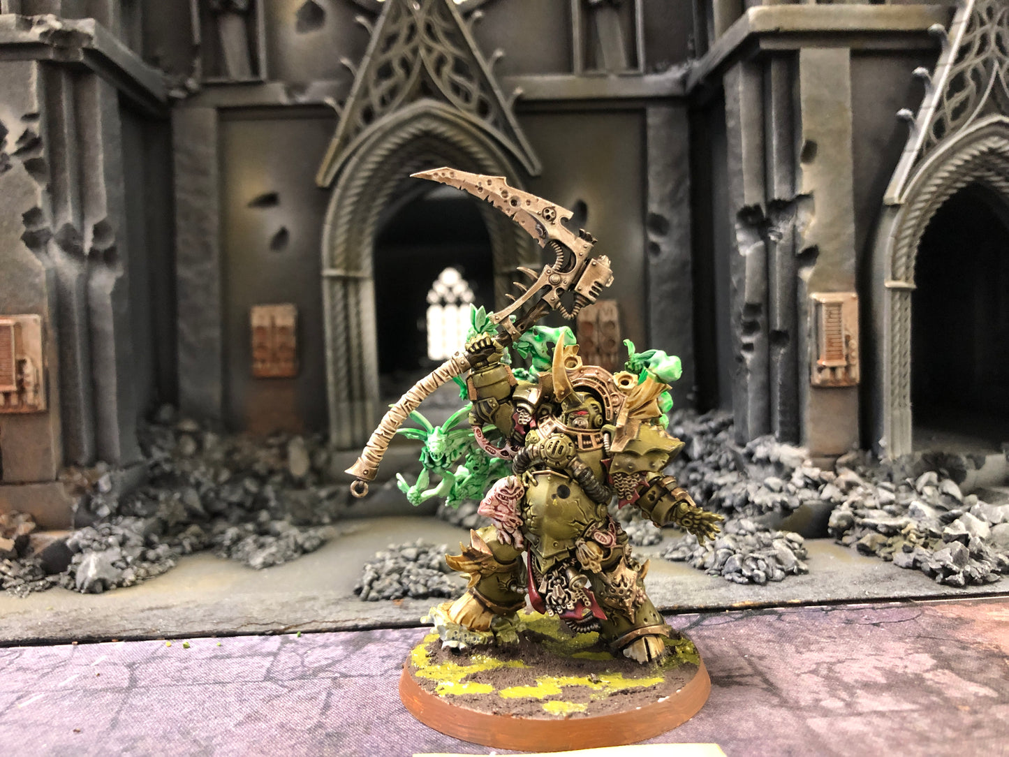 Typhus Herald of the Plague God #686 Very Well Painted Death Guard Warhammer 40k