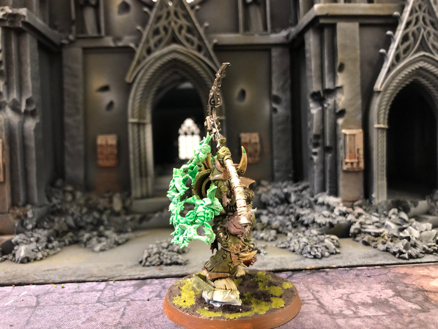 Typhus Herald of the Plague God #686 Very Well Painted Death Guard Warhammer 40k