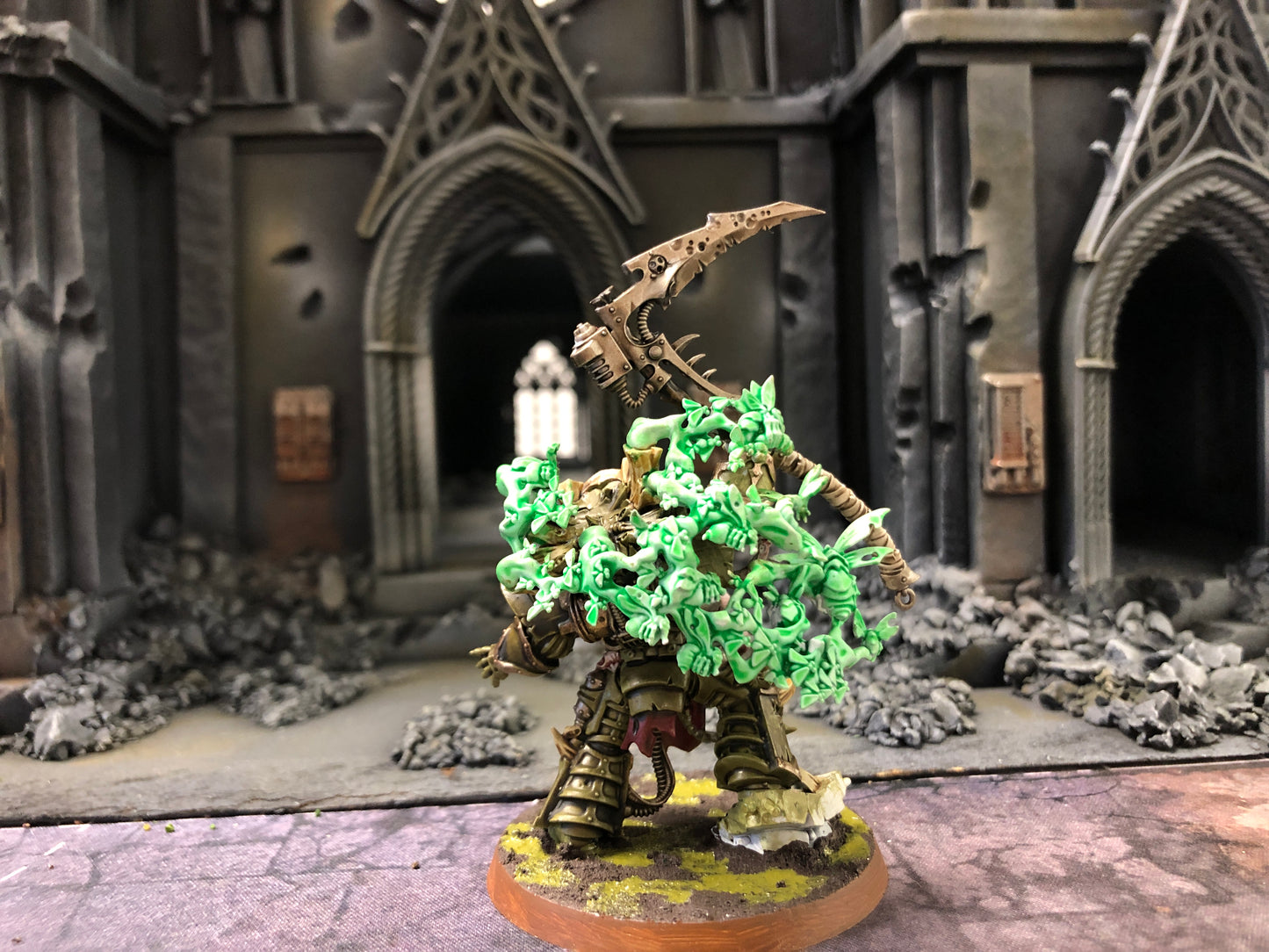 Typhus Herald of the Plague God #686 Very Well Painted Death Guard Warhammer 40k