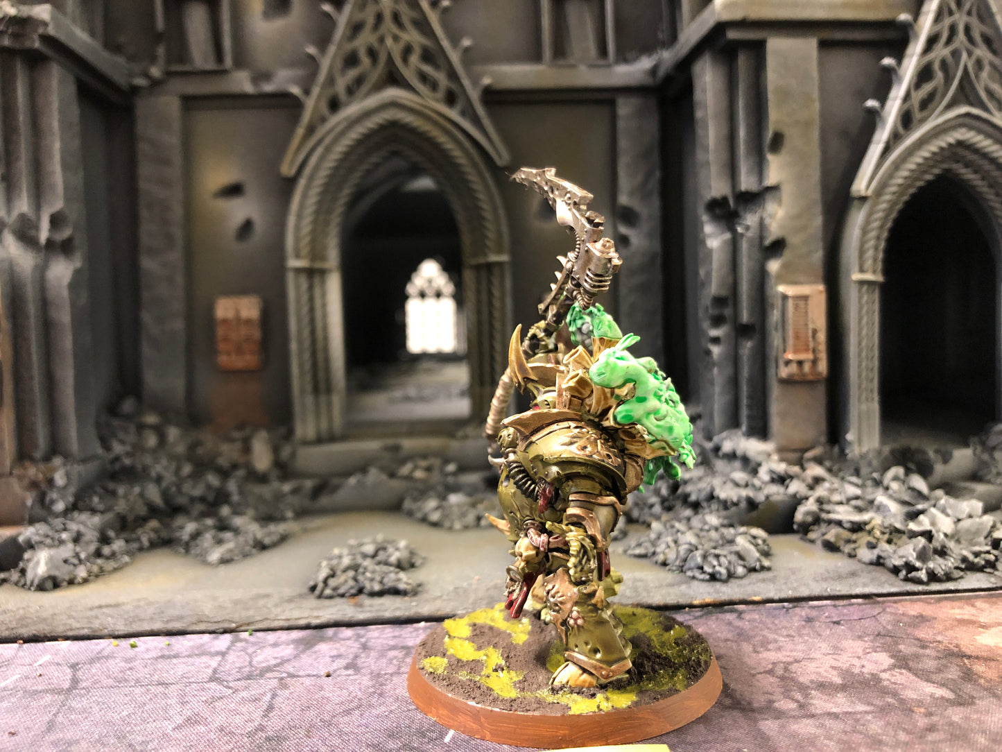 Typhus Herald of the Plague God #686 Very Well Painted Death Guard Warhammer 40k