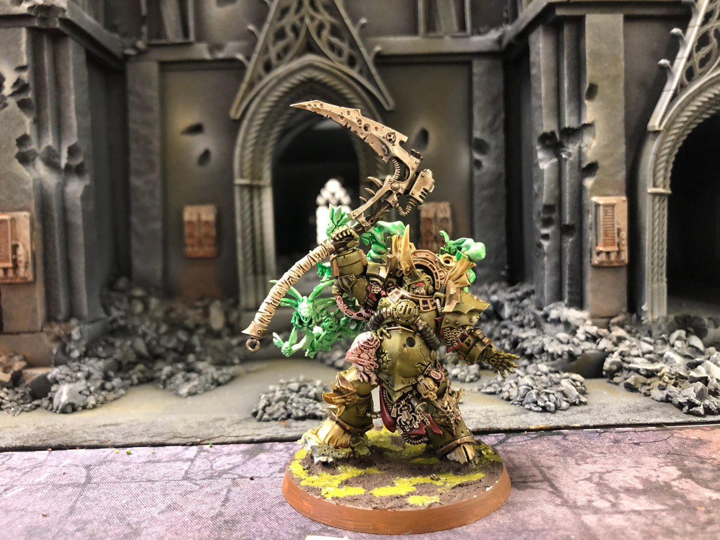 Typhus Herald of the Plague God #686 Very Well Painted Death Guard Warhammer 40k