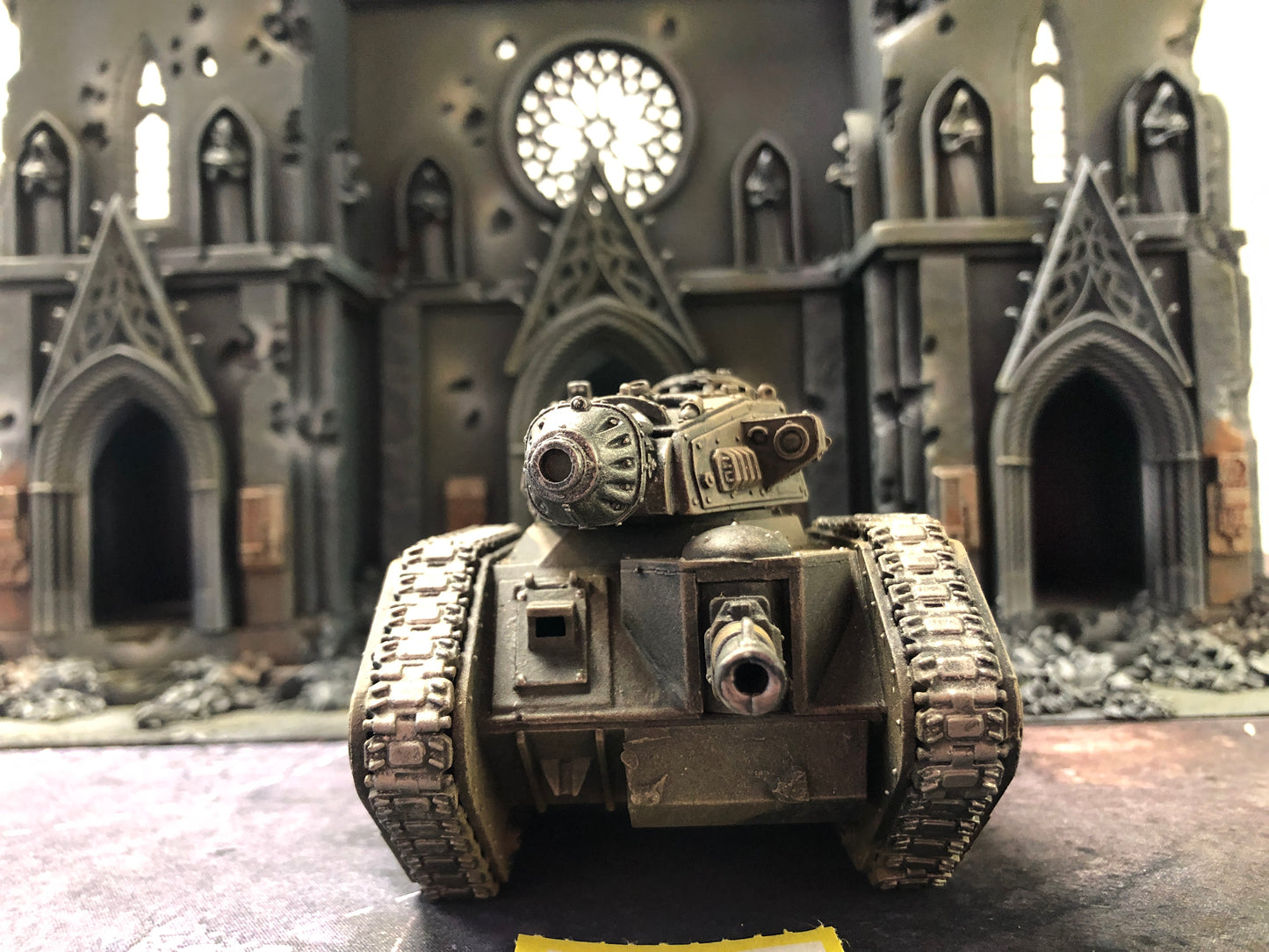 Leman Russ Battle Tank #698 Well Painted Astra Militarum Warhammer 40k