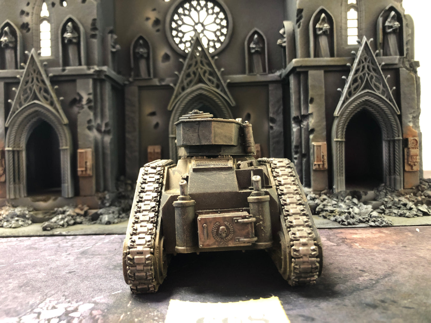 Leman Russ Battle Tank #698 Well Painted Astra Militarum Warhammer 40k