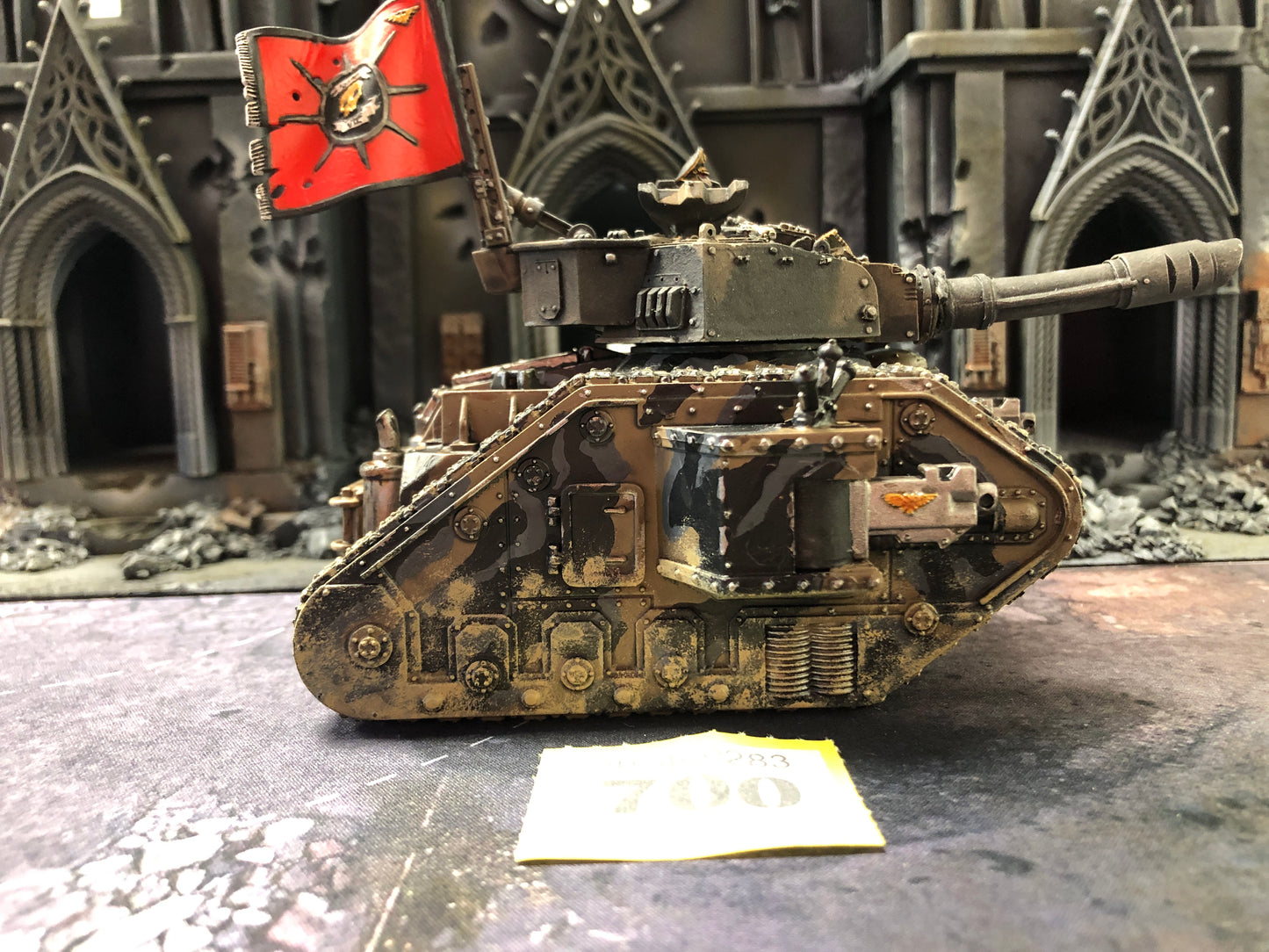 Leman Russ Battle Tank #700 Well Painted Astra Militarum Warhammer 40k