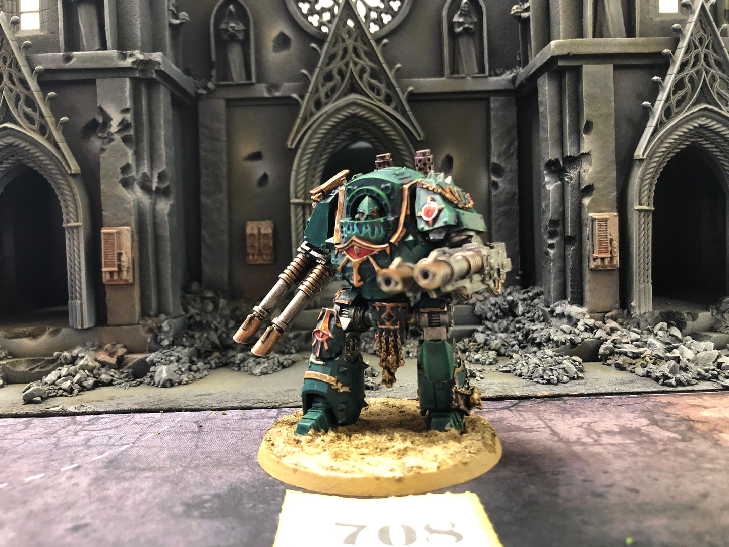 Contemptor Dreadnought Sons of Hoorus Forgeworld #708 Legiones Astartes Warhammer 40k 30k