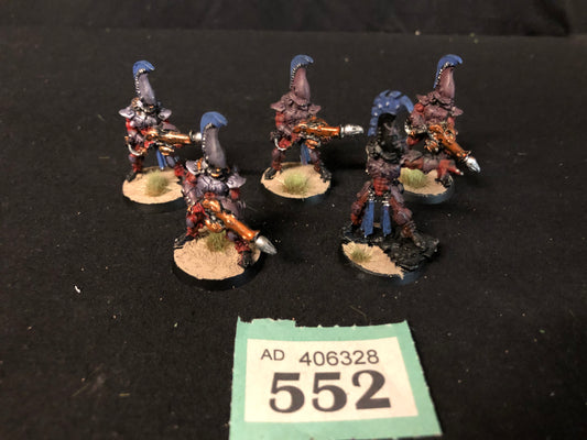 5x Fire Dragons OOP #552 Aeldari Warhammer 40k