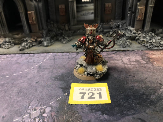 Librarian In Terminator Armour  #721 Well Painted Space Marines Warhammer 40k