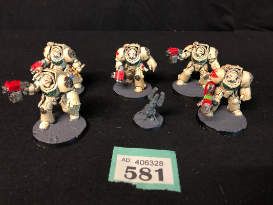 5x Primaris Terminator Squad #581 Space Marines Warhammer 40k