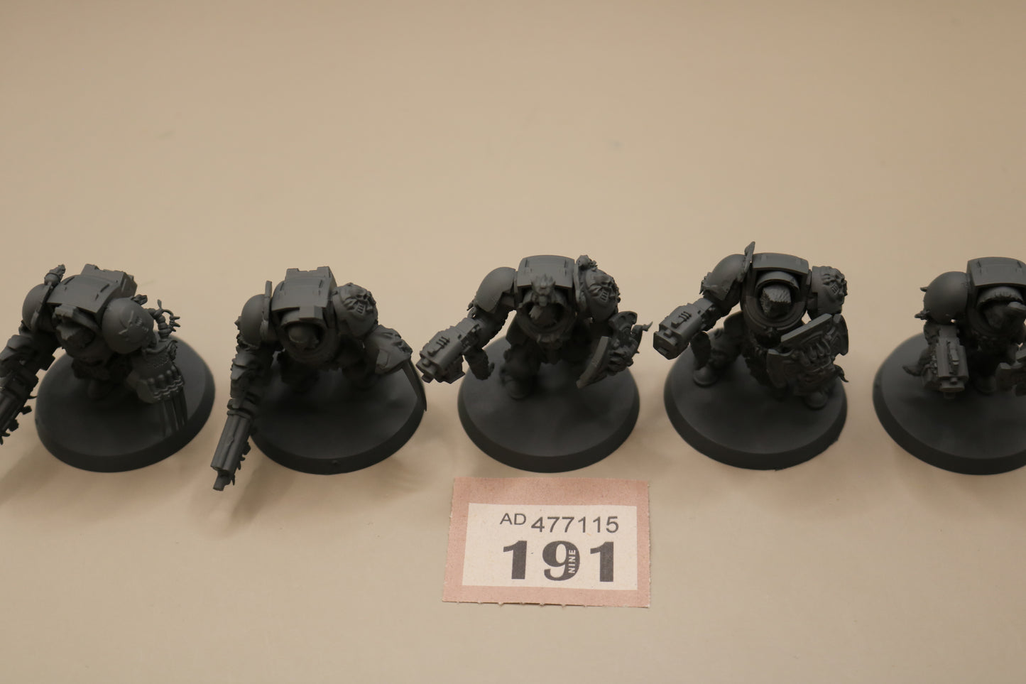 5x Wolf Guard Terminators #191 Space Wolves Space Marines Warhammer 40k