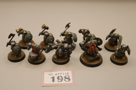 10x Ironbreakers #198 Drawes Well Painted Fantasy Warhammer 40k