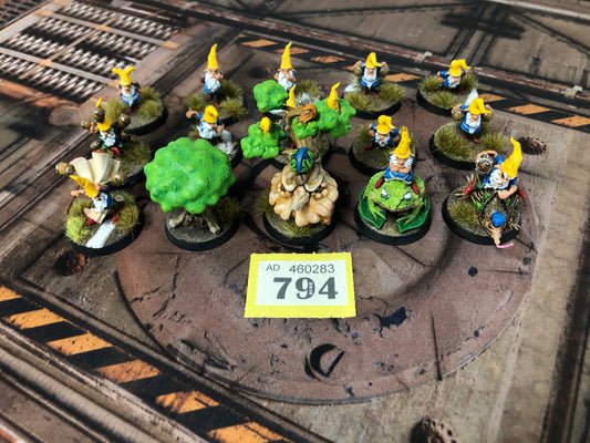15x Gnome Army Blood Bowl Team #794 Very Well Painted Blood Bowl Warhammer 40k