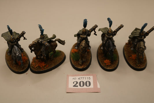 5x Freeguild Pistoliers #200 VERY Well Painted Cities of Sigmar  Warhammer 40k