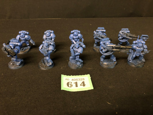 10x Tactical Marines #614 Space Marines Warhammer 40k