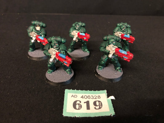 5x Primaris Hellblasters #619 Space Marines Warhammer 40k