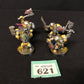 4x Nobz #621 Well Painted Orks Orruk Warlcans AOS Warhammer 40k