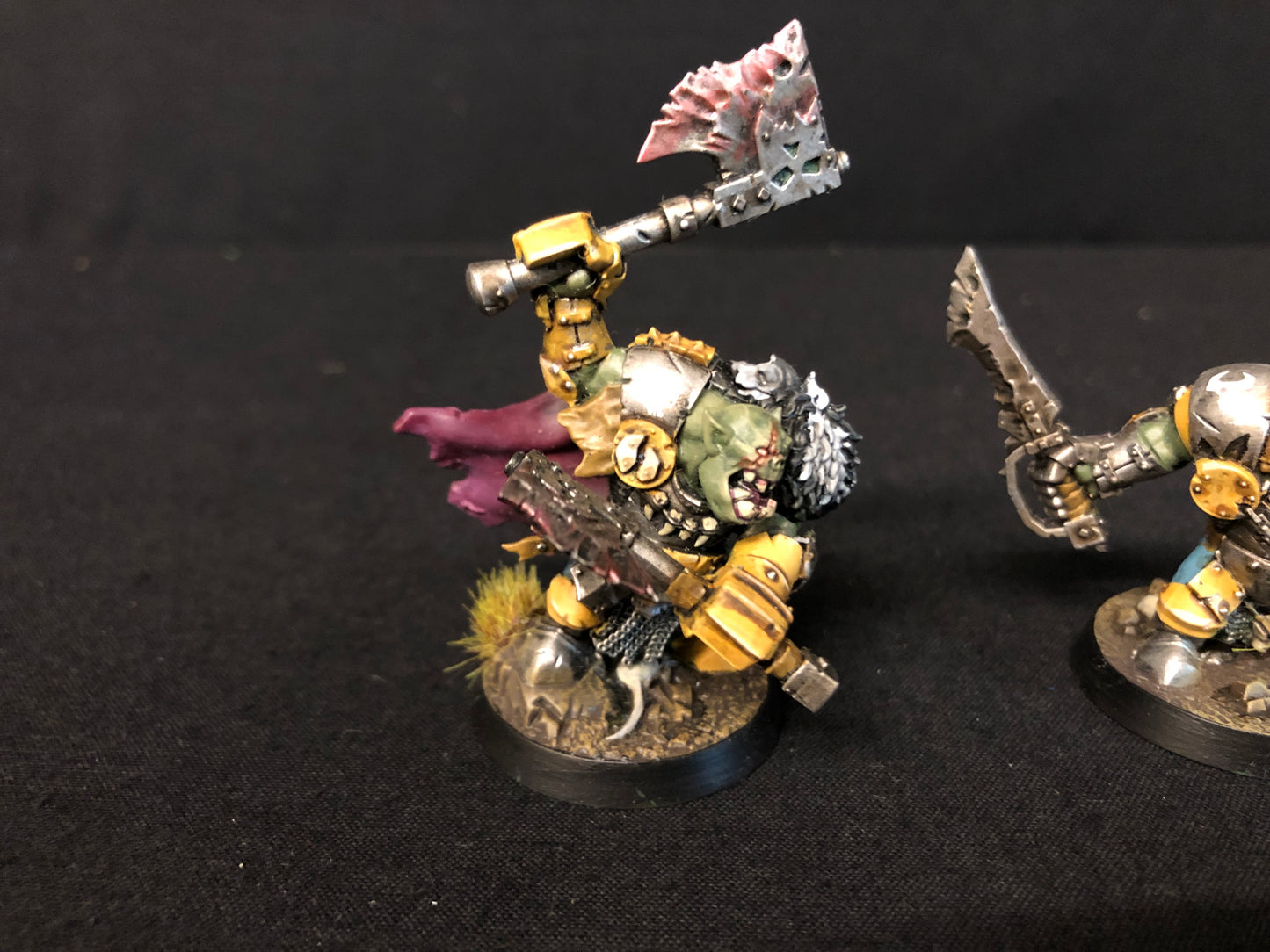 4x Nobz #621 Well Painted Orks Orruk Warlcans AOS Warhammer 40k