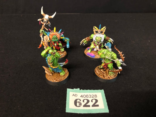 4x Hedrakkas Mob Warcry #622 VERY Well Painted Orruk Warclans Orks AOS Warhammer 40k
