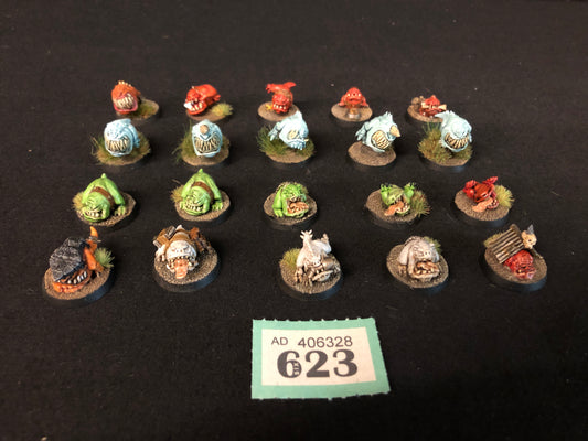 20x Squigs #623 VERY Well Painted Orks Gloomspite Gitz AOS Warhammer 40k