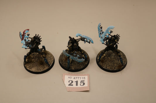 3x Skorepkh Destroyers #215 Necrons Well Painted Warhammer 40k