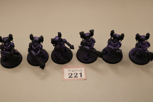 6x Noise Marines #221 Emperor's Children Chaos Space Marines Warhammer 40k