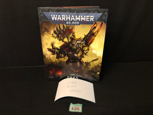 Codex 10th Edition - Code not Used #628 Orks Warhammer 40k