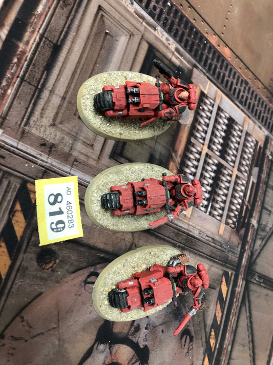 3x Primaris Outriders #819 Space Marines Warhammer 40k