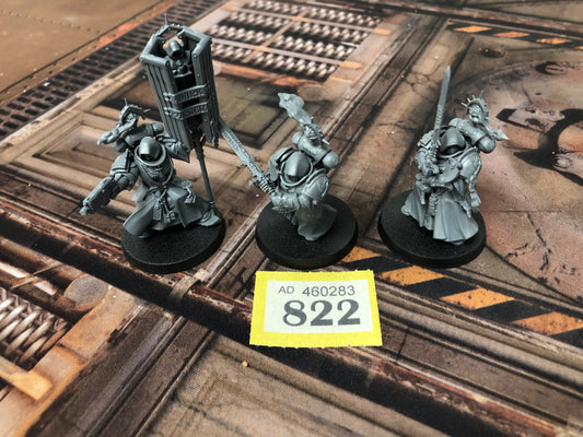 3x Inner Circle #822 Dark Angels Space Marines Warhammer 40k