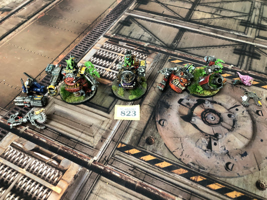 3x Killa Gnaws Squad #823 Very Well Painted Orks Warhammer 40k